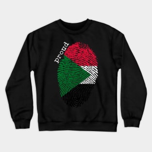 Sudan flag Crewneck Sweatshirt